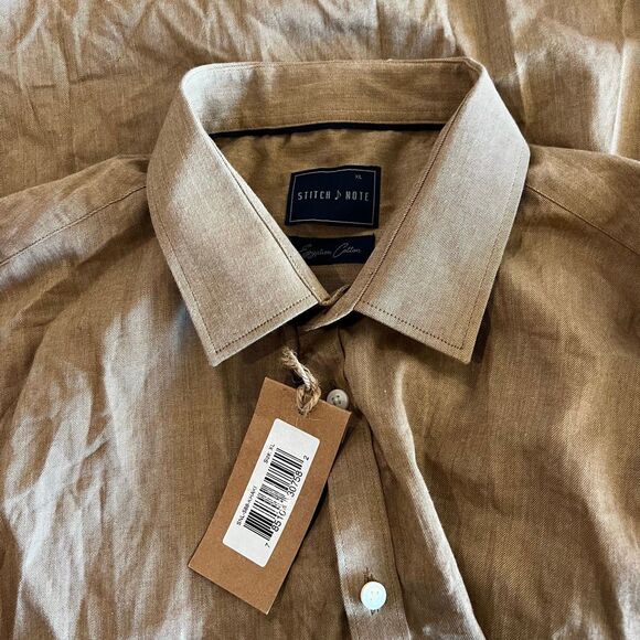 Stitch and note men’s button down shirt size XL - Picture 6 of 7